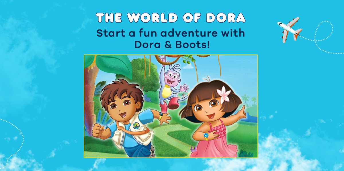 A tour full of laughter, fun and adventure awaits you and your Jr. everyday only on Nick Jr! 
#WorldTourismDay
.
.
.
#DoraTheExplorer #PawPatrol #ButterbeansCafe #ForYourJr #NickJr #NickJrIndia