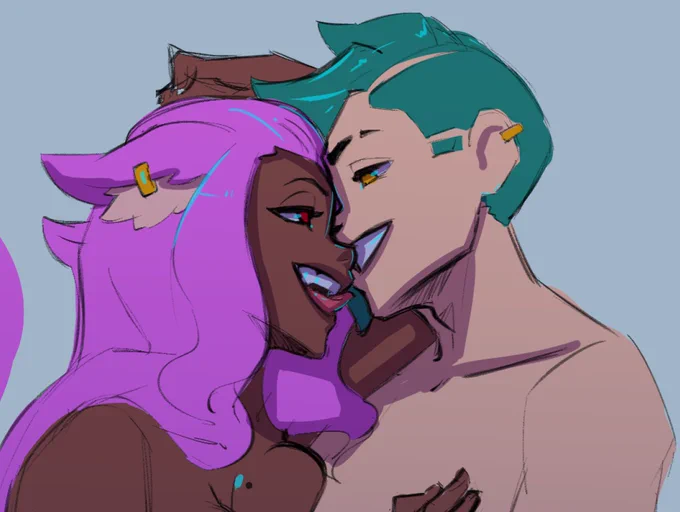 Indulging a bit with some OCs. Hope you guys are ok with it >.> 
