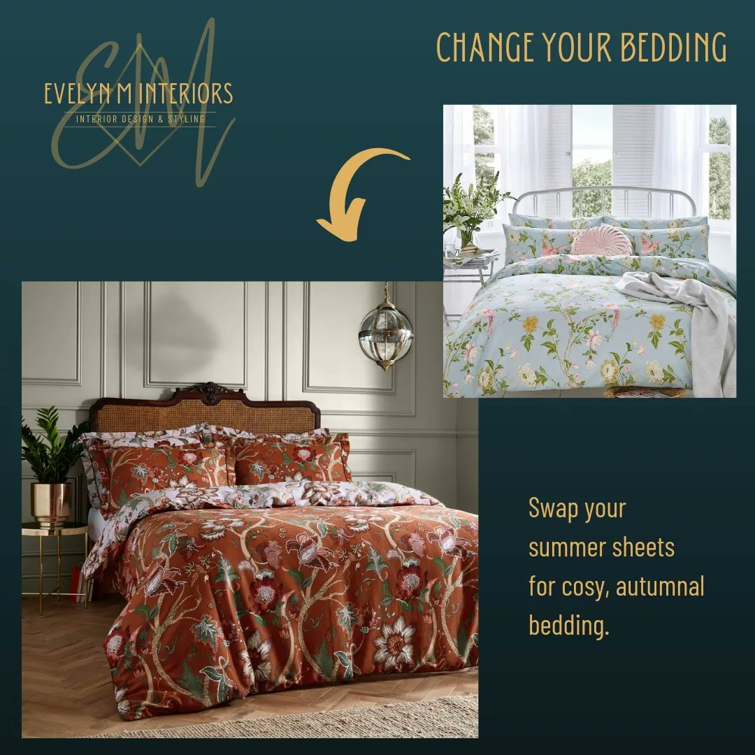 EvieM_Interiors's tweet photo. Keep cosy this autumn...
https://t.co/GXjAn8sf6T
#cosybedroom #autumnblog #autumndecor #bedroomdesign #interiordesign https://t.co/9CjJ4KHaDX