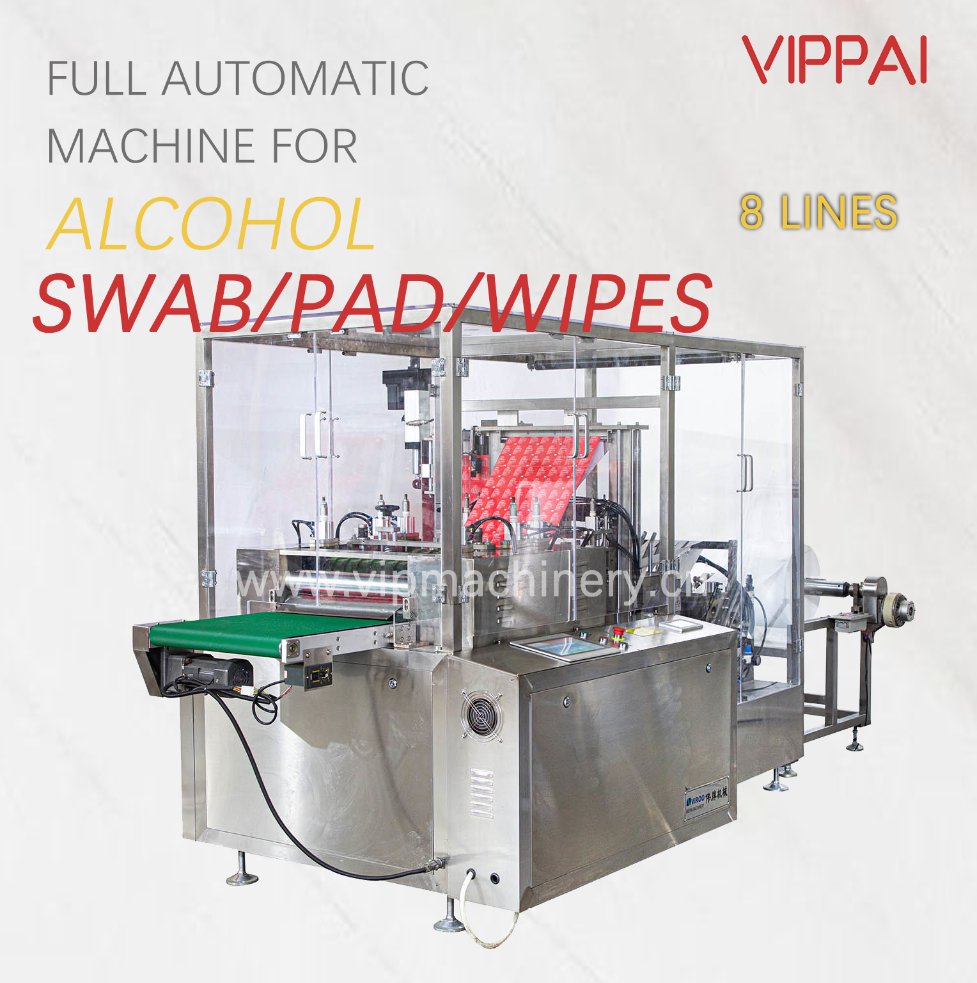 VippaiWetWipe's tweet photo. VIPPAI Full Auto #AlcoholSwab Making #Machine.
It can make (45-55)*(45-55)mm(L*W) alcohol swab/pad/wipes.
It can output up to 8 pieces #alcoholwipes at one time.
Speed: 800-1200bags/min
Web https://t.co/LzZGNomc7l
#alcoholpad #manufacturing #medicaldevices #pharmaceuticalindustry https://t.co/2xmMk9liXM