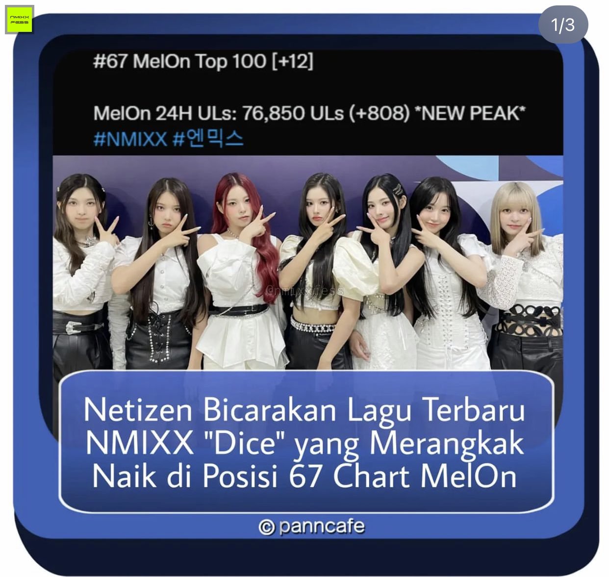 NMIXX! OPEN DM on Twitter: "Siapa yang kecanduan? 🫢🙌🏻 NMIXX! YUK LANJUT