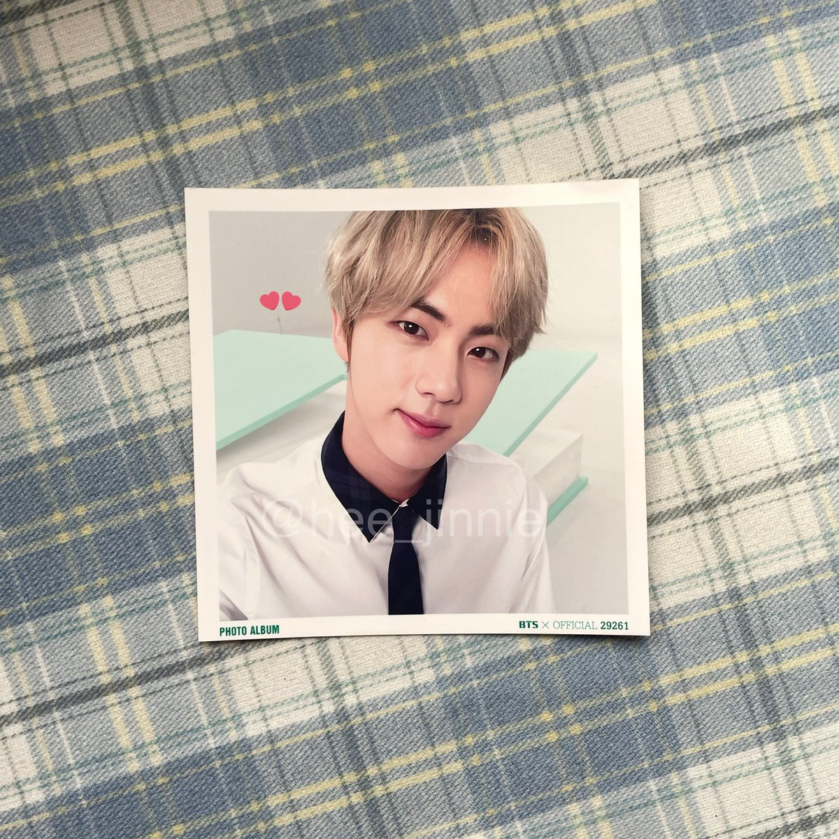 hee_jinnie's tweet photo. ⌕ wts lfb bts ph jin kr pc

3rd Muster Korea Scrapbook photo pola Seokjin

🂱 ₱400

✳︎ on hand, not mint
✳︎ ₱100 payo 24 hours, rb after 15 days
✳︎ sdd / ggx
✳︎ can be listed on shopee +5% fees https://t.co/rba1Wydq9V