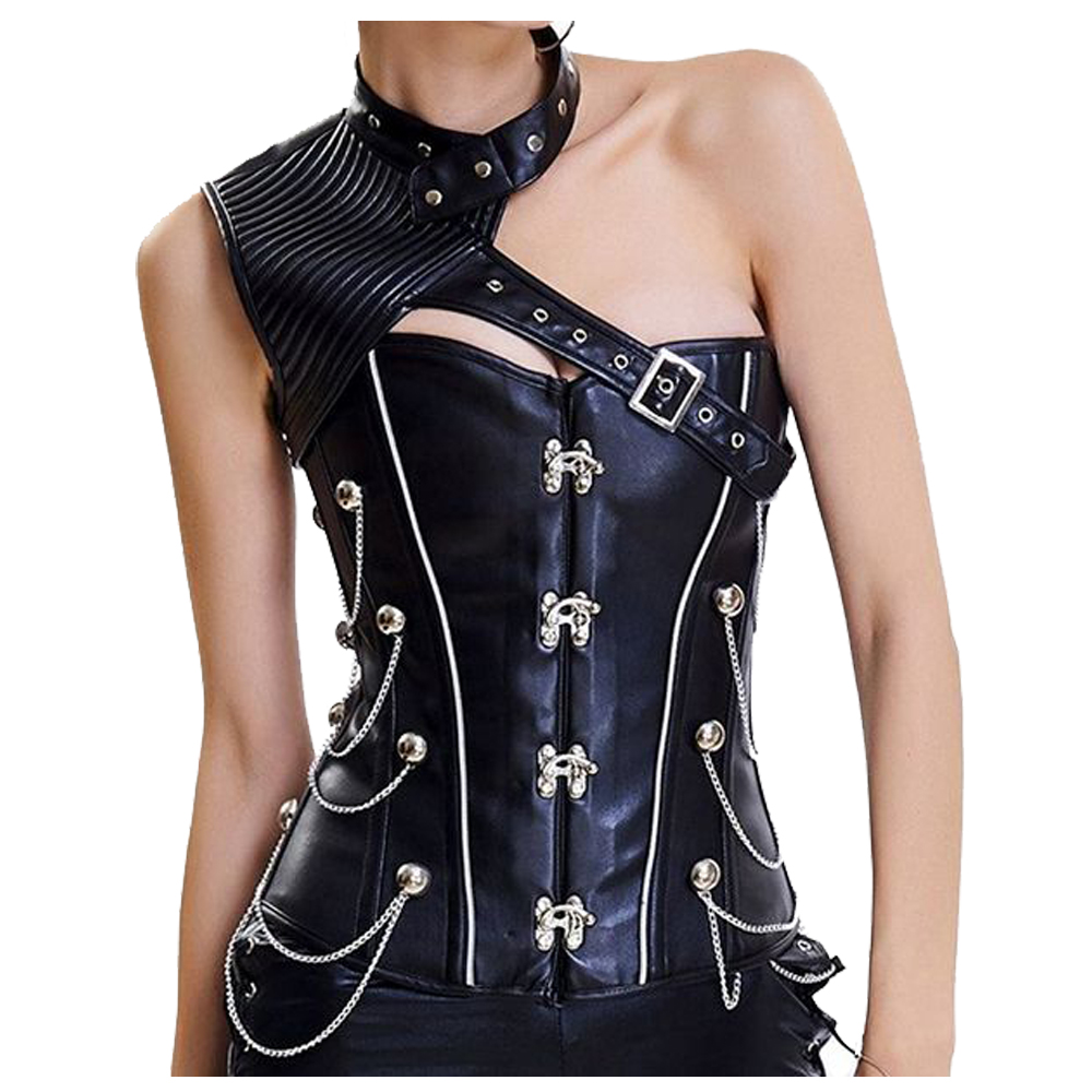 Women Black Leather Corset Buy More Women Corsets Here At The Dark Attitude. Women Corsets are Available Now. #corsets #womencorsets #gothiccorset #minicorsets #openbust thedarkattitude.com/women-black-le…