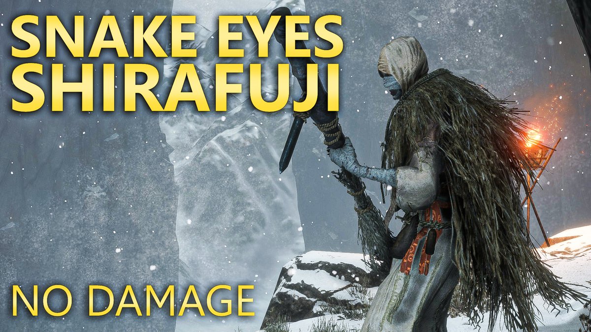 irprophet_'s tweet photo. Snake Eyes Shirafuji Cheese No Damage - Sekiro Shadows Die Twice Boss

https://t.co/WdAfDaHdps https://t.co/c4anmsklwk