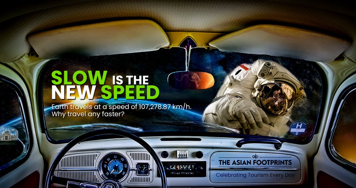 tweetafp's tweet photo. #SlowIsTheNewSpeed #TheAsianFootprints #AFP #WorldTourismDay #WTD2022  #RethinkingTourism @UNWTO @IATA @WTTC @Skal_Intl @PATA_HQ @WTM_WRTD #slowtravel #responaibletourism #sustainabletourism #responsibletravel https://t.co/pxcTWEzRIG