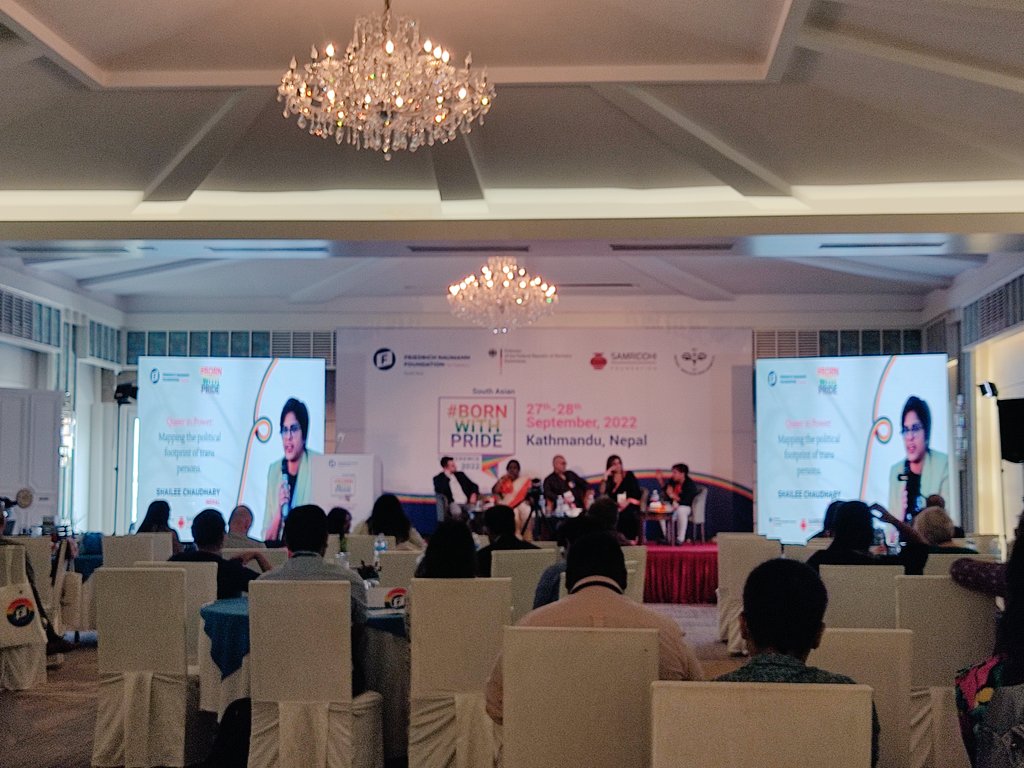 officialgauravk's tweet photo. Attending a very insightful #BornWithPride #SouthAsia conference organized by @FNFSouthAsia here in #Nepal
#LGBT #Queer #LGBTQ @free_equal https://t.co/3rbw2LPWGF