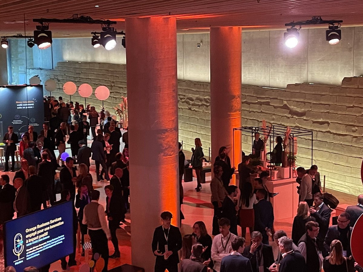traissac1's tweet photo. @orangebusiness Beaucoup de monde déjà à #obsummit au @MuseeLouvre on vous attend en live ou digital pour parler #transfodigital #Cyberattaque #5G #RSE https://t.co/9vmcCZv4DK
