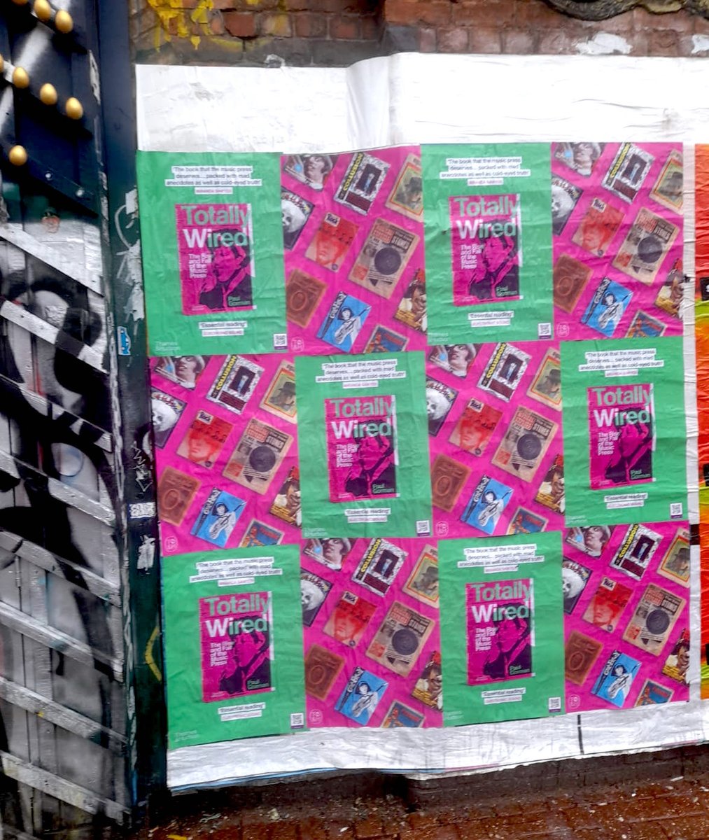 Flyposters for Totally Wired in  three London locations:

Sclater Street, Redchurch Street and Bethnal Green Road, all E1