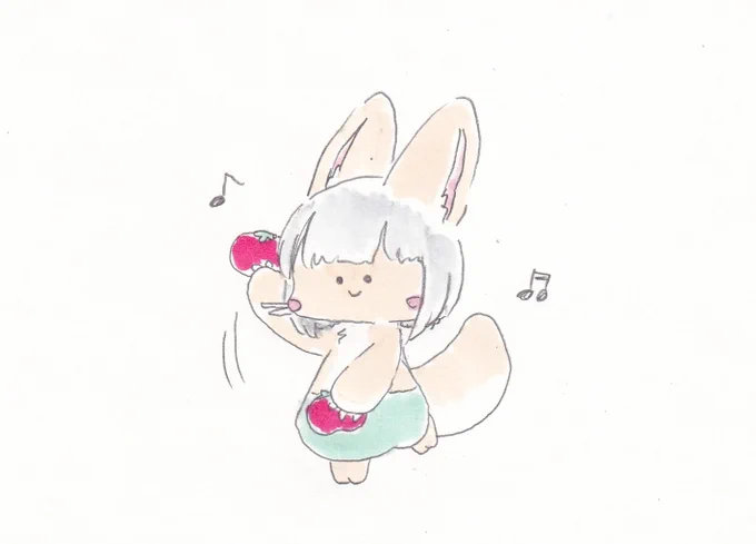 とまとまとまと～。#イラスト #メイドインアビス 