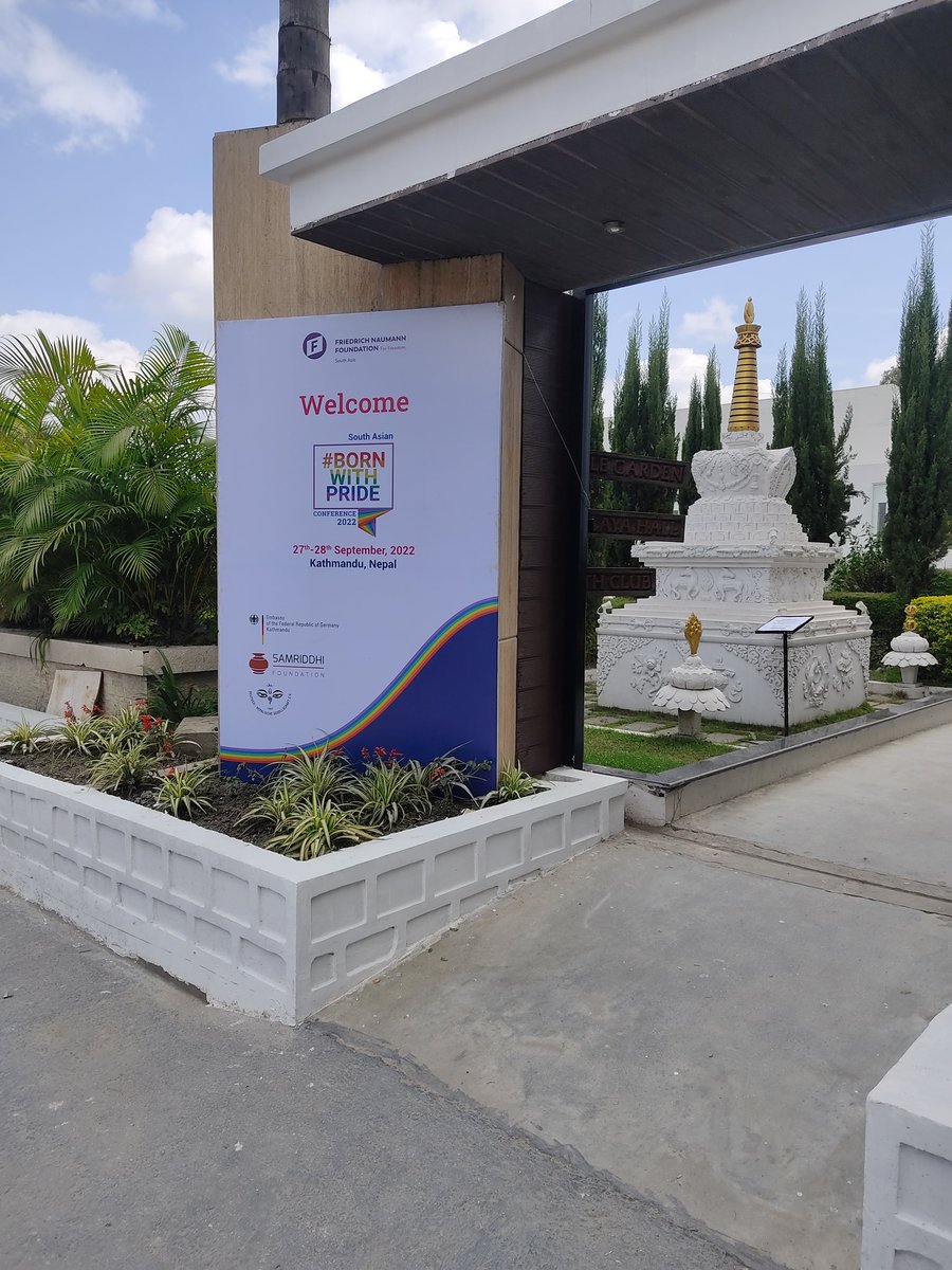 officialgauravk's tweet photo. Attending a very insightful #BornWithPride #SouthAsia conference organized by @FNFSouthAsia here in #Nepal
#LGBT #Queer #LGBTQ @free_equal https://t.co/3rbw2LPWGF