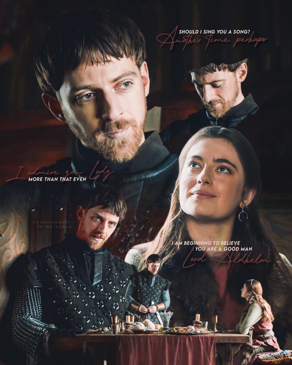 I admire you, Lady. #thelastkingdom #aldhelm #aethelflaed #tlk