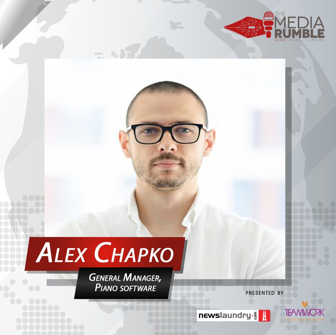 themediarumble's tweet photo. 📢 #SpeakerReveal: 

GM &amp; VP Sales of Piano, @alex_chapko, will be at the #MediaRumble 2022, to explore how publishers can make existing subscription models more effective. 

Limited Seats!
Register Now https://t.co/5jPeR0F90z https://t.co/rsVQtyqfBs