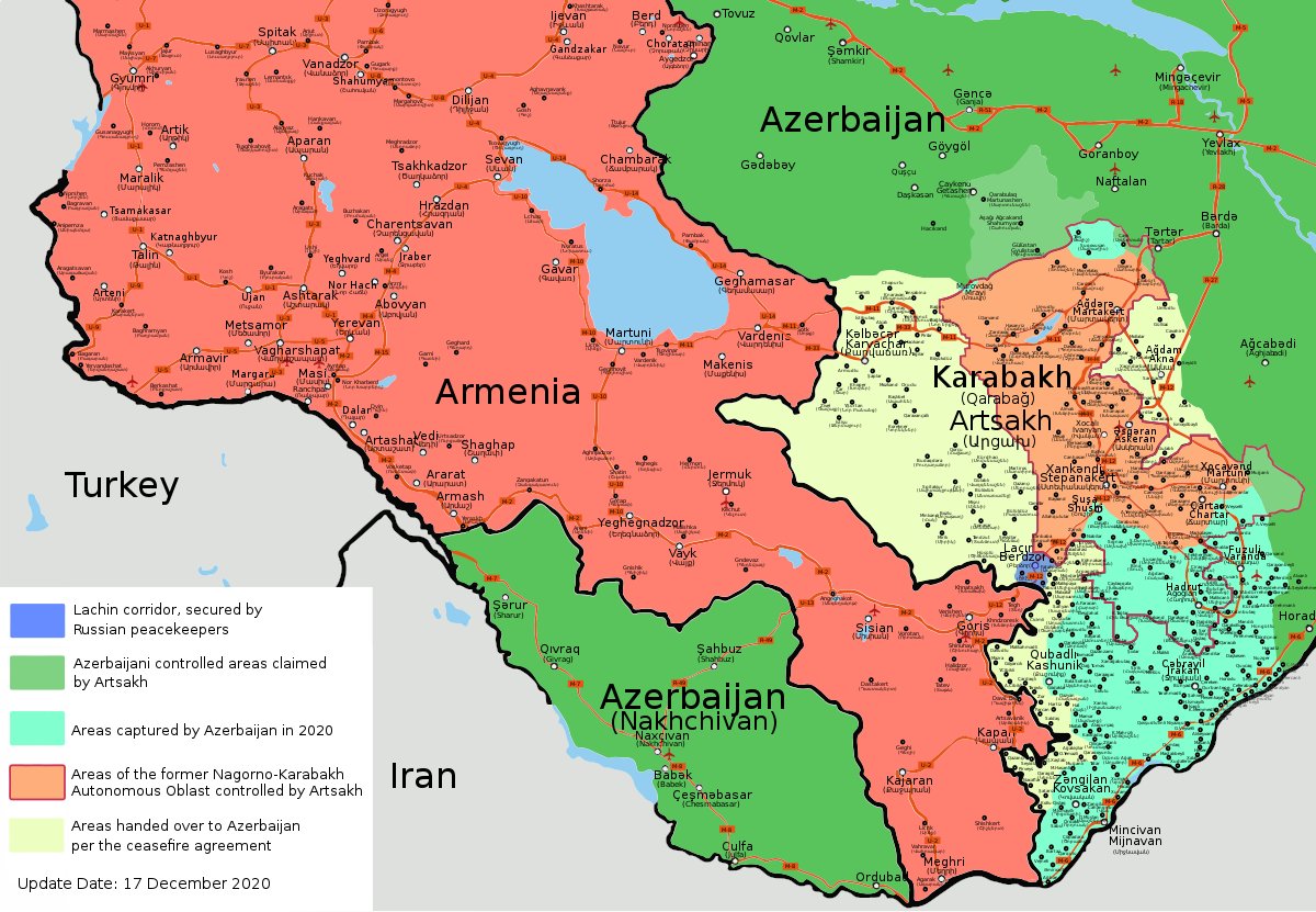 YesVicken's tweet photo. Two years ago, on 27.09.2020 Azerbaijan launched an attack on Karabakh &amp; Armenia. Azerbaijan won the war,  received more than its demanding during diplomatic negotiations.
Yet, Azerbaijan still did not put an end to the war, as it continues attacks on Armenia.
Why do you think? https://t.co/FUGI49p0hl
