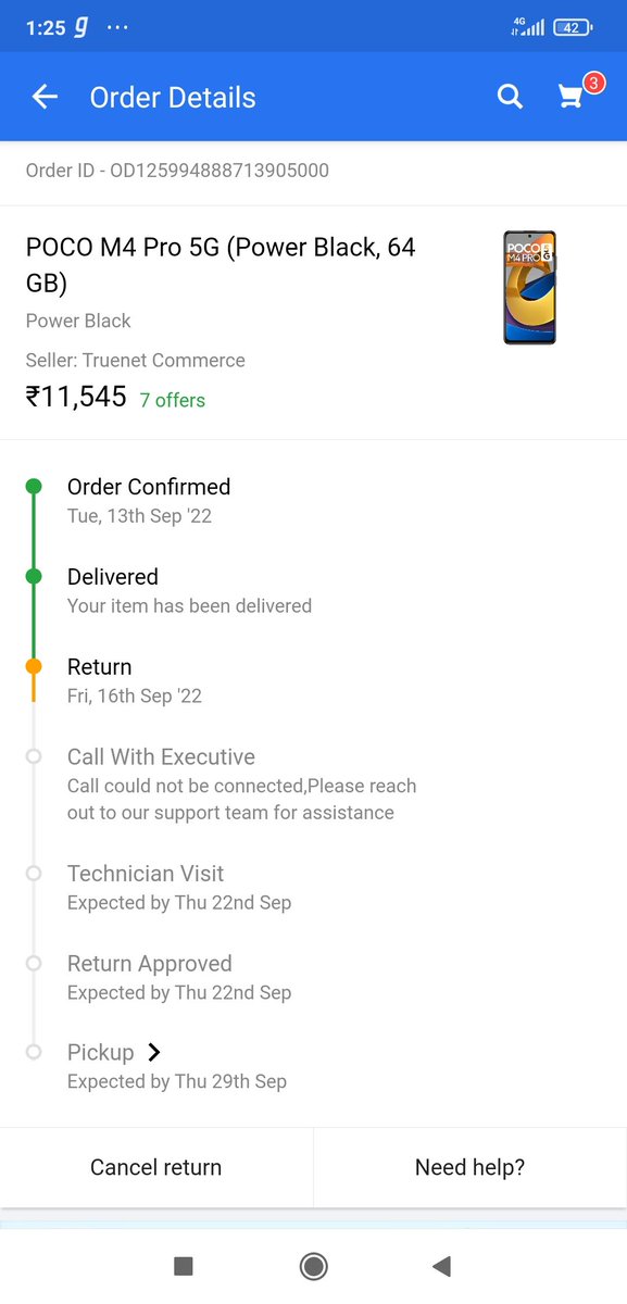 its_ashishrai's tweet image. @Flipkart @consaff @POCOGlobal @_Kalyan_K I have ordered a mobile-POCO from Flipkart and due to some issue in sim tray ejection part i have choosen for replacement as they have mentioned the 7 days replacement policy on site but now after 7 days Flipkart is denying to do so