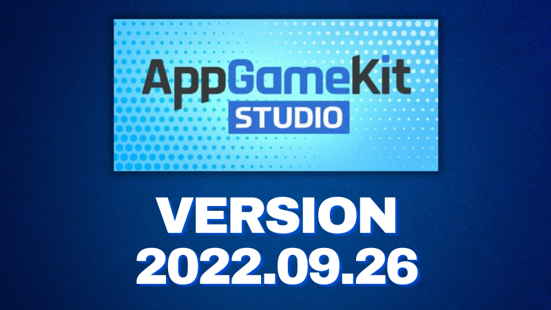 AppGameKit's tweet image. Quarterly update for AppGameKit Studio out now with a host of NEW commands!
Full info here 👉appgamekit.com/news/post/appg…
