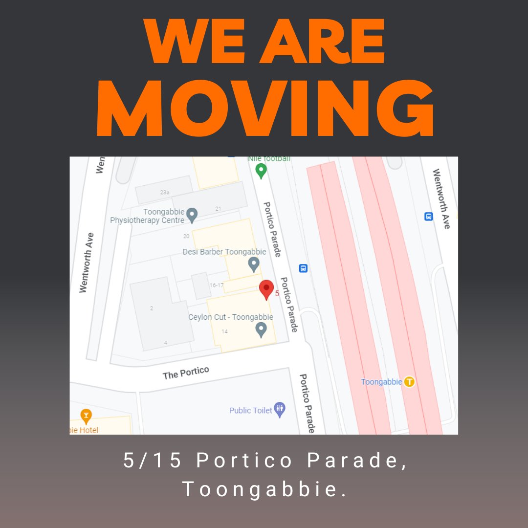 Toongabbie we are coming to you!

We are currently setting up our new clinic location at 5/15 Portico Parade, Toongabbie.
Our clinic will be opened from the 4th October.

Are you a resident of the area and 50 years and older?
If yes, WE WANT YOU!
Call us on 0408 910 966.