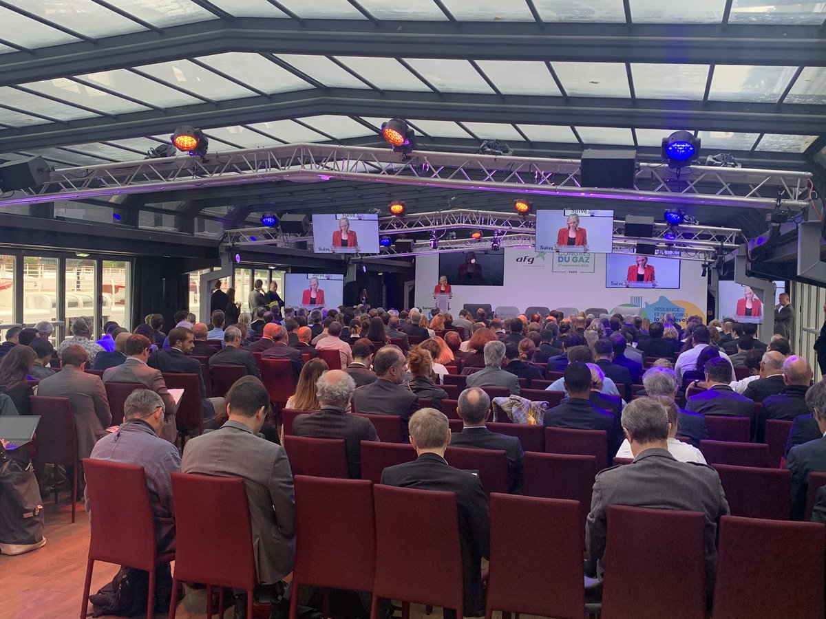 Joie à l’instant, d’entendre <a href="/AgnesRunacher/">Agnès Pannier-Runacher 🇫🇷🇪🇺</a> dire au congrès du gaz de @gazafg que le projet de loi d’accélération des #enr comporte bien un chapitre sur l’accélération et de soutien spécifique à la filière des gaz bas carbone.
Youpi ! Accélérons
#biomethane #gazverts #hydrogene