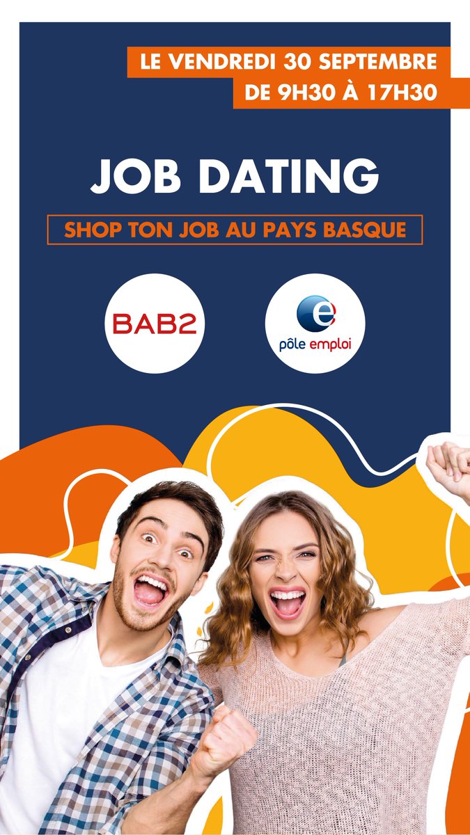 lasserre_michel's tweet photo. 🛒 Événement Shop ton Job au #Pays_Basque ce vendredi 30 sept. à @VilleAnglet #AvecPoleEmploi & plus de 20 enseignes commerciales du centre @CCBAB2
Entrée libre, chaque enseigne assurera un créneau de 2h pour rencontrer les candidats
>>> Pensez à apporter plusieurs CV ! https://t.co/AYhI7YCzMa