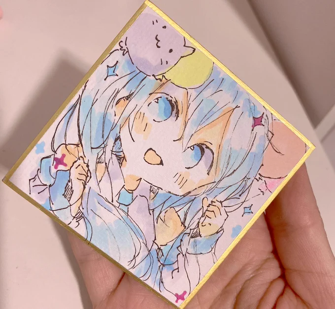 手の中の初音ミク 