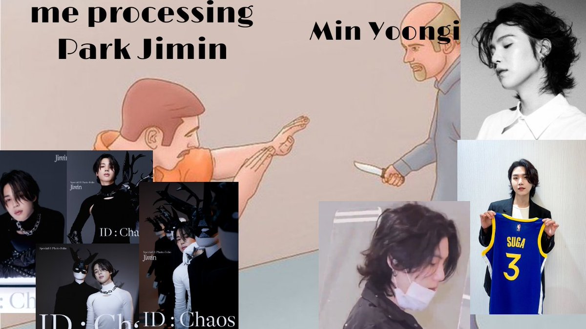 I WAS STILL PROCESSING PARK JIMIN AND THEN BOOM MIN YOONGI ATTACKED