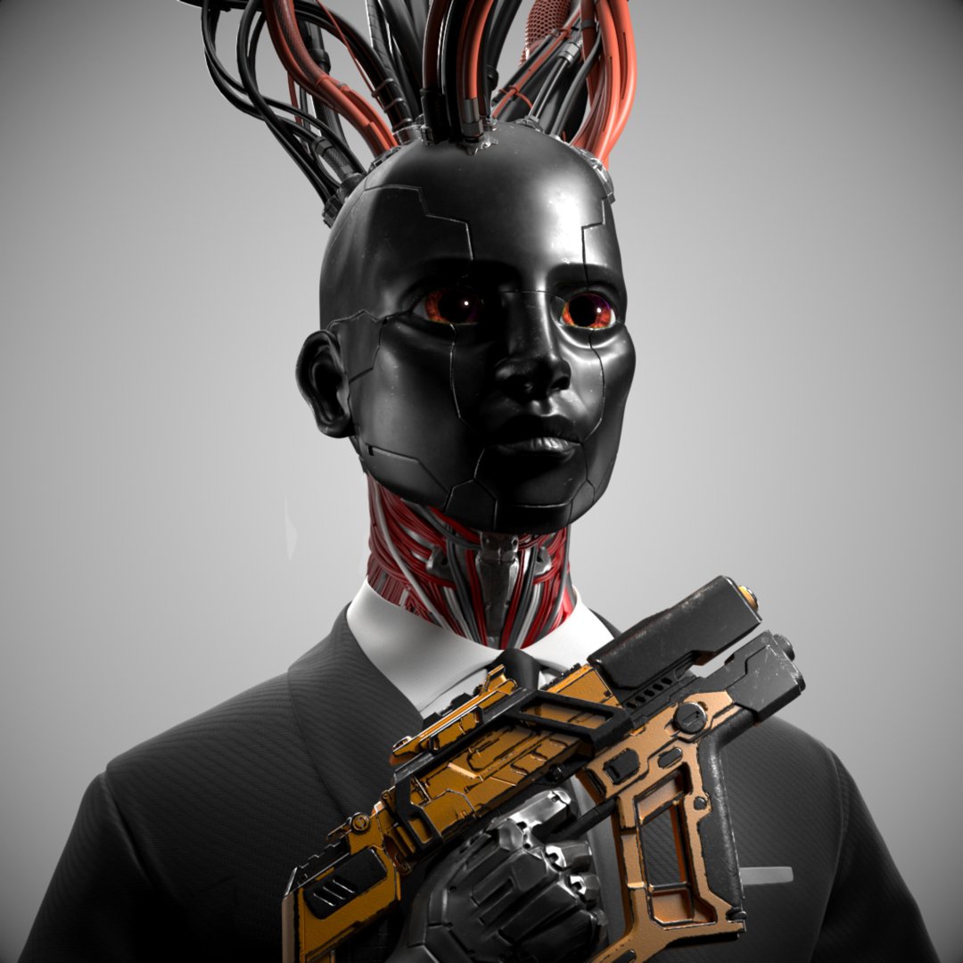 GMV3! I bought my third <a href="/mv3nft/">MV3 is gone</a> character yesterday, my first AX.  AX #272!