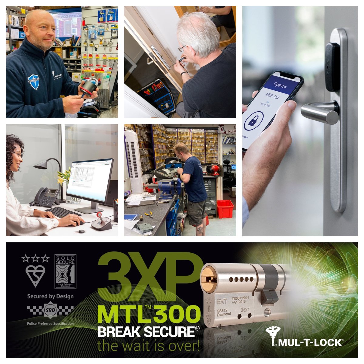 #Didyouknow <a href="/MulTLockUK/">Mul-T-Lock UK</a> and our professional network of locksmiths can work with on-site teams right from specification through installation to maintenance and monitoring?

And this is across any sector!

#highsecurity #setthestandard #loveyourlocksmith #specification #teamMTL