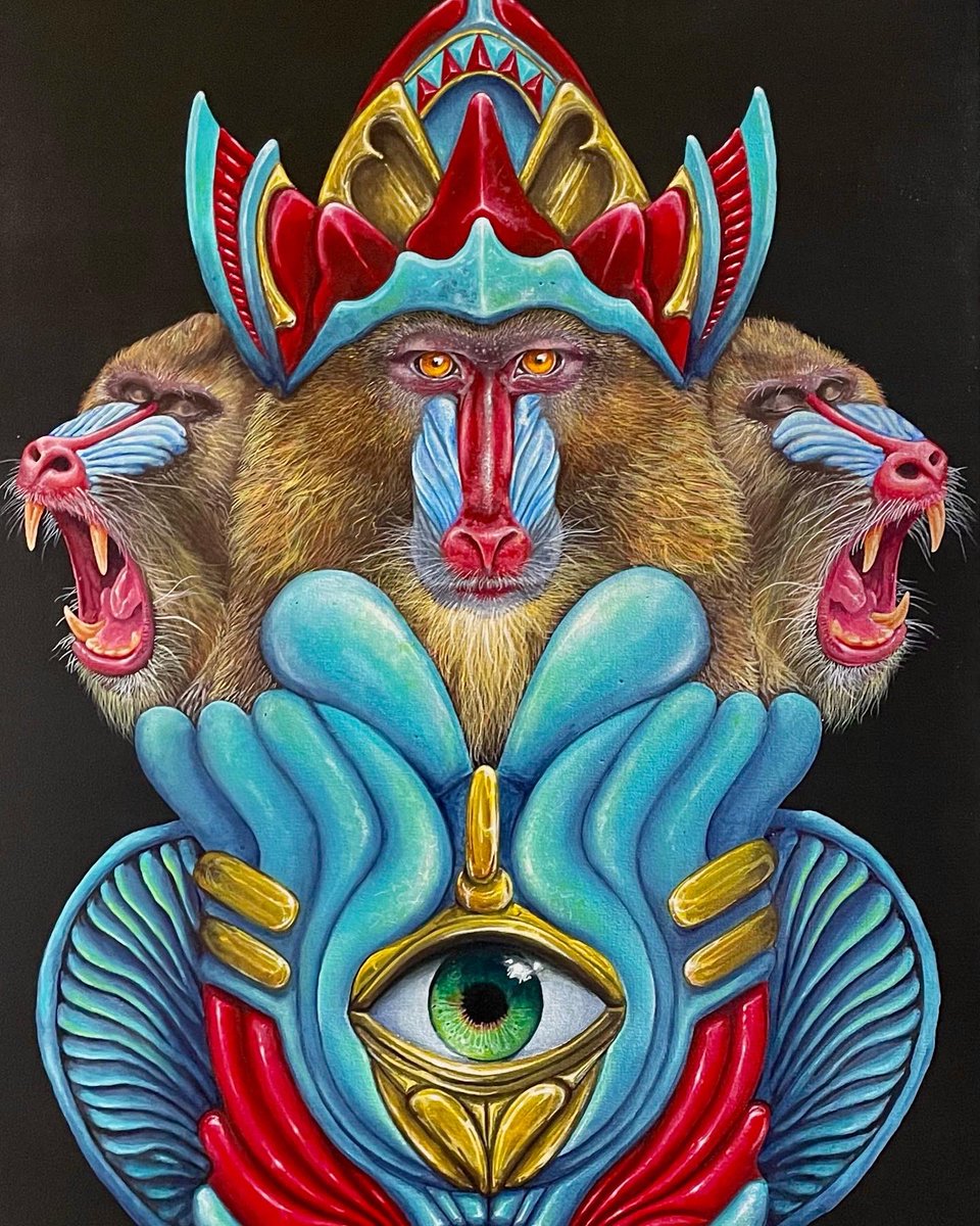 RyanHarrisArt's tweet photo. My newest piece is now available on my website. “The Duality Of Three” https://t.co/pqCoYHOPG5