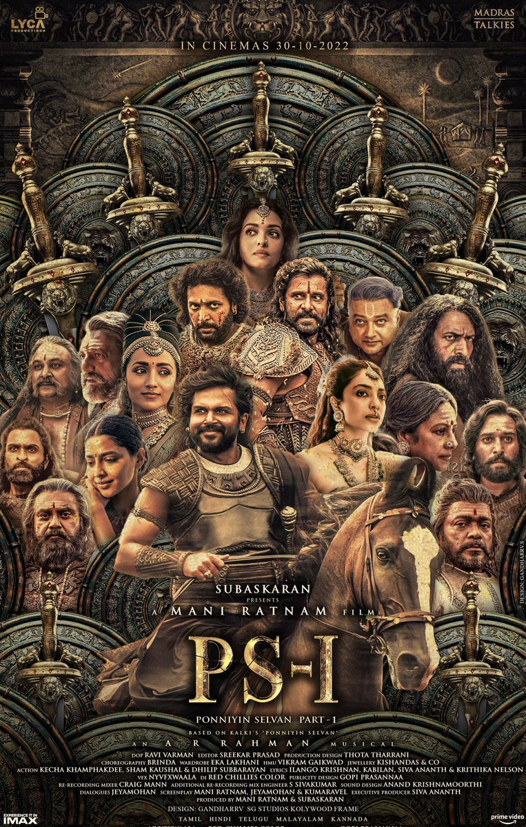 Aascarmultiplex's tweet photo. #PonniyinSelvan1 10k + tickets sold in advance within 12 hours !
Highest pre booked movie ever in AASCAR MULTIPLEX in 12hrs !
#PS1 #PonniyinSelvan 
Book your tickets in @bookmyshow https://t.co/Y3cWuzC387