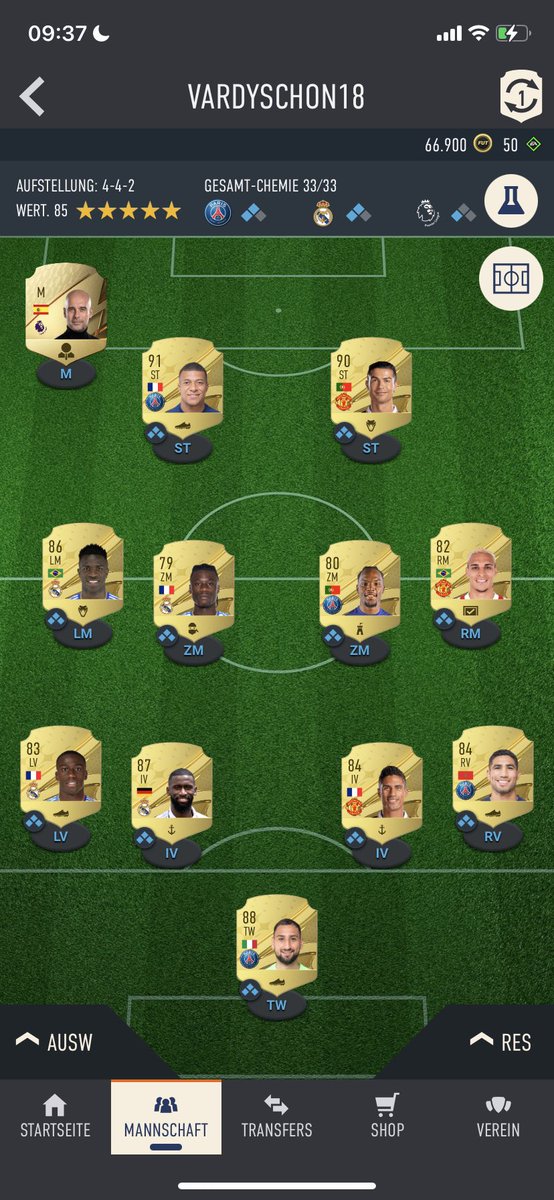 Privat_channel's tweet photo. Joa Anfang FIFA 23 und das ist mein Starter Team 😁😅 #FIFA23 #StartTeam #FUT23 https://t.co/2TJLwyG3ut