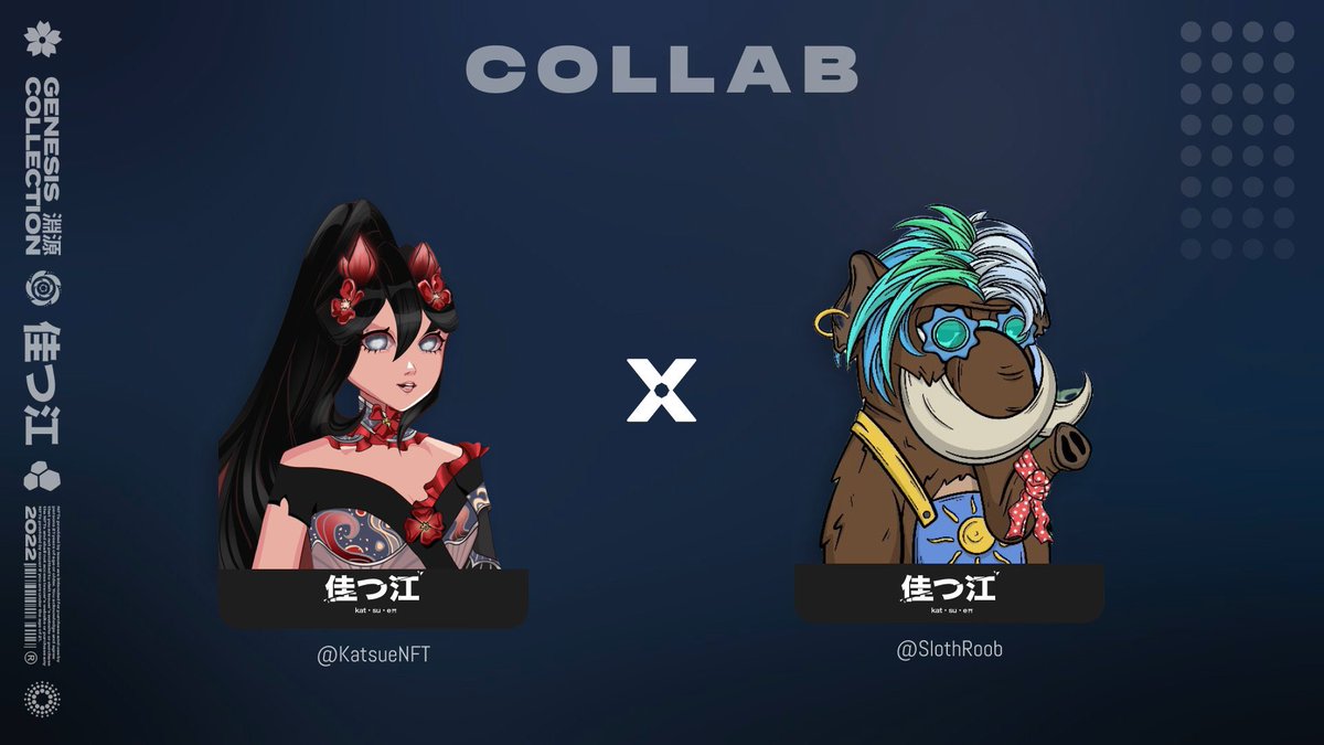 SlothRoob's tweet photo. ⛩WL Giveaway Katsue x Roob Chronicles⛩

◾️Prizes:

👁‍🗨3x WL Katsue
👁‍🗨3x WL Roob Chronicles

☑️To Enter:
⚫️ Like and RT
⚫️ Follow @KatsueNFT &amp; @SlothRoob 

⚡️Good luck⚡️

Let’s gooo - 24H

 #GiveawayNFT #GiveawayAlert #NFTs  #NFTCollection #NFTCommunity #WhitelistGiveaway https://t.co/iCB2rS6veJ