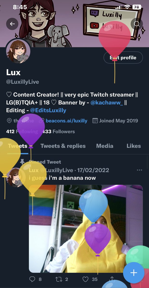 Lux tweet media
