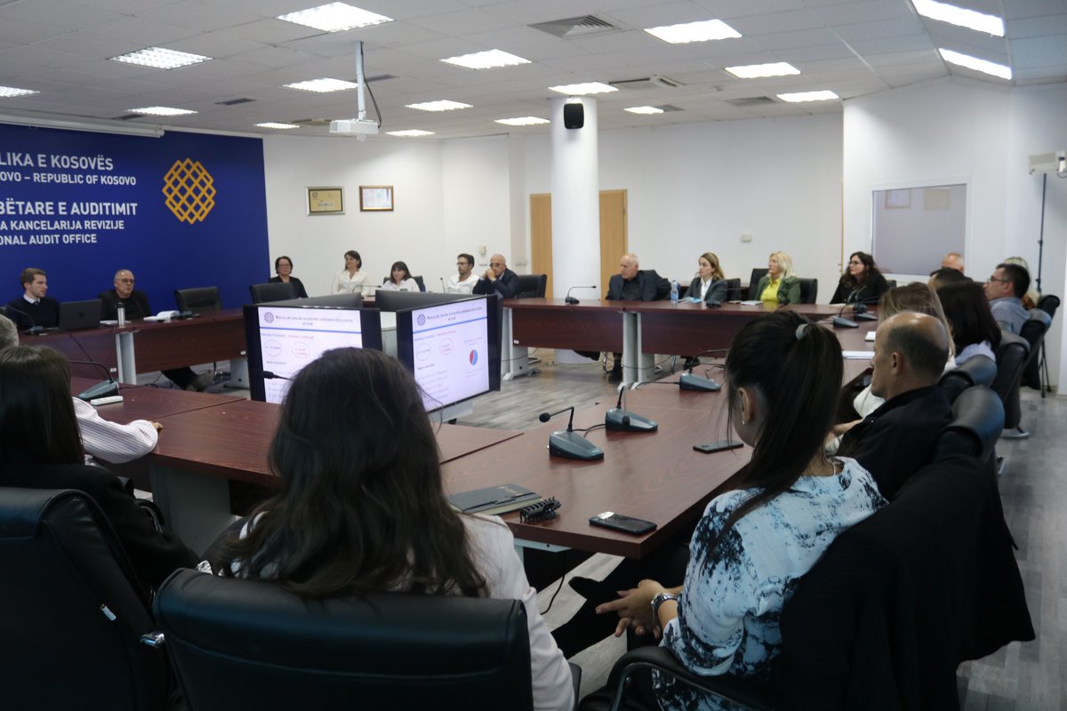 Kosovo_NAO's tweet photo. Implementation of training and professional development plan of the #KNAO continues, on the topics of interest. #Research #AuditMethodology #Confirmations #Legalframework #IFPP #SITA, #Sampling #3E https://t.co/WgpEXx9FxV