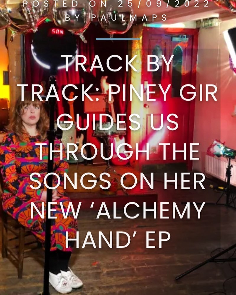 PineyGir's tweet photo. Thank you @joyzineuk for the track-by-track of #AlchemyHand “angular alt-rock guitars to vintage girl group backing vocals, it might just be my favourite Piney Gir release yet” 🤍 link in bio &amp; here https://t.co/vPuir6udtM 
 #womenInmusic #indiemusic #di… https://t.co/5LknU2lR4s https://t.co/L4PgoThjTb