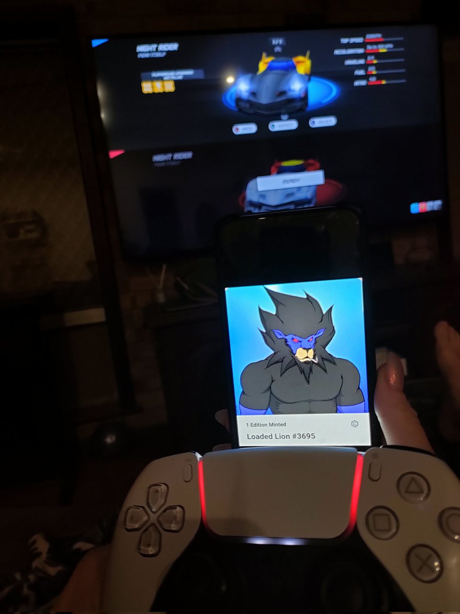 crypto_diggy's tweet photo. Bit of ps5 with my #LoadedLions #CyberCubs @LoadedLions_CDC #loadedliontakeover https://t.co/CGUX8bbFx1