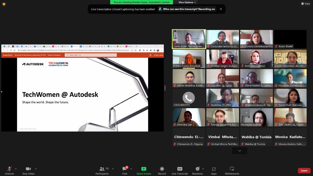 My desire is to make an impact in my country through renewable energy solutions , attending the Impact Coaching session facilitated by Mural and Autodesk has really endorsed my vision and empowered me as an emerging leader to incorporate design thinking in my projects <a href="/TechWomen/">TechWomen</a>