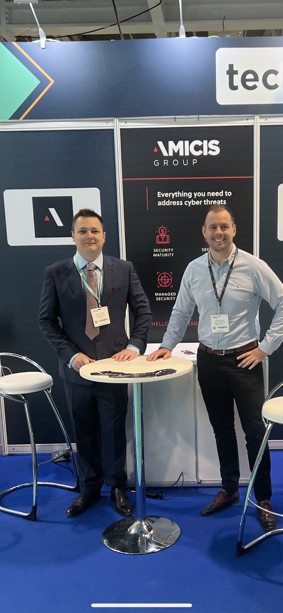 Here we are! If you’re at #ICE2022 today or tomorrow do pop and see us in the Tech UK pavilion.
Also don’t forget to watch Nick Ashton on stage discussing attack prevention at 16:25 this afternoon.
#internationalcyberexpo #olympia #amicisgroup