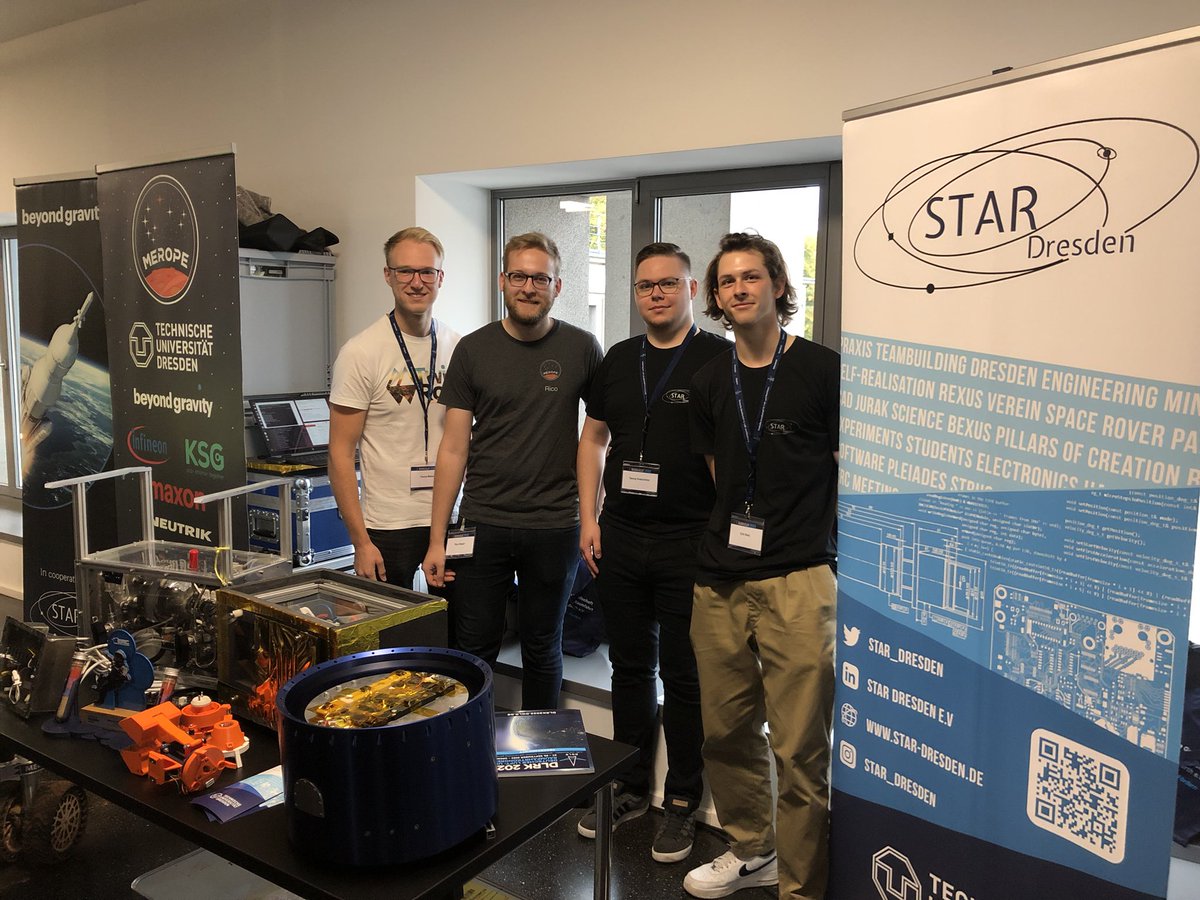 Ian_Benecken's tweet photo. Great to see some friends of @STAR_Dresden here at the #DLRK2022 in #Dresden! https://t.co/Zbb2a5ktwX