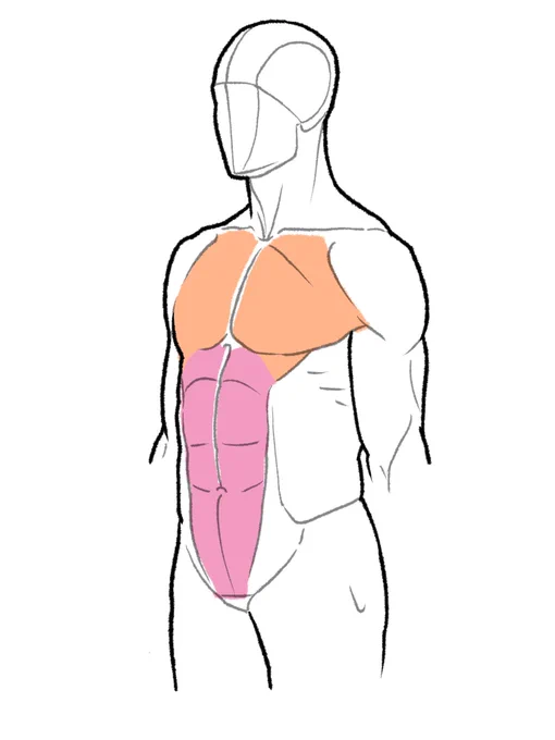 私はイラストを描く際に、視認性を高めるための引き算が多い。輪郭とベタ塗りで十分伝わるので影と矢印を消した(右)。 