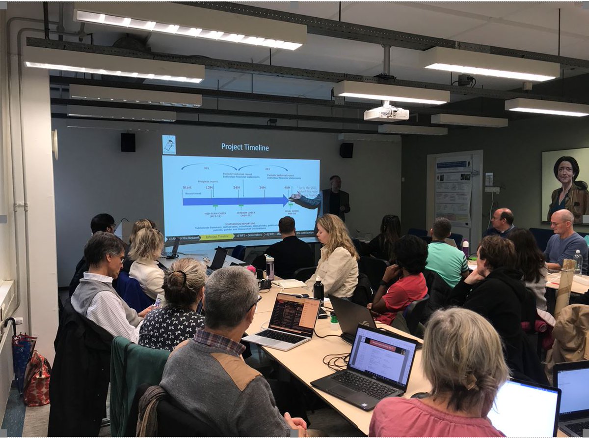 ChickenStress's tweet photo. Great to see everyone at our final progress meeting. @MSCActions #H2020 https://t.co/prxeGFAmm1