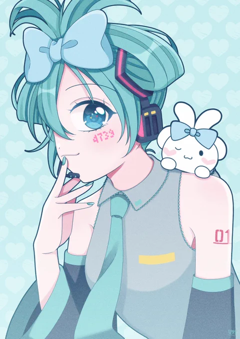 シナミクちゃん#シナミク #初音ミク #シナモロール 