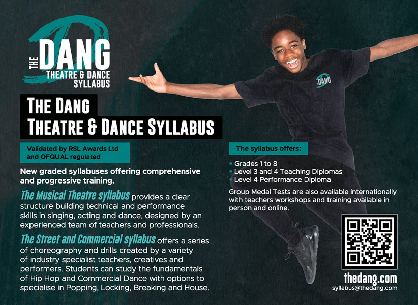 The Dang, theatre and dance syllabus.

Visit thedang.com for more information.

*Advertisement*