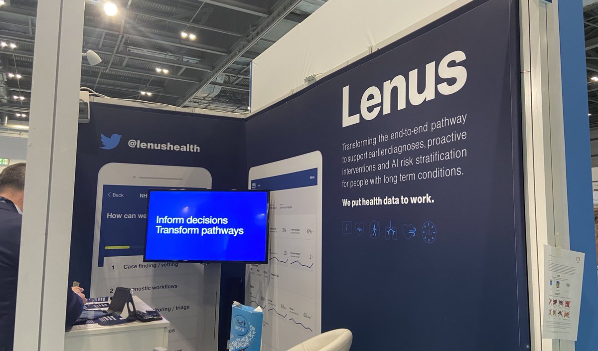 We are here 👋
 
#TeamLenus has arrived in London and we are ready for the #HETTShow
 
Come and say hello at stand D16 to chat about:
#VirtualWards
#PIFU
#DiagnosticHubs
#DigitalHomeCare
#DataPlatform
#AIAward
☕Coffee
 
#HETT22