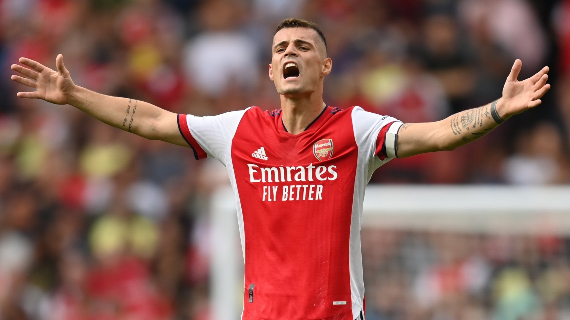 Happy Birthday, Granit Xhaka   . Enjoy the rest of your day  