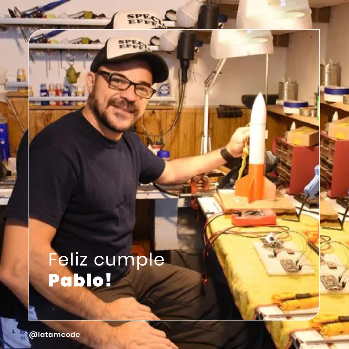 wearelatamcode's tweet image. ¡Muy feliz cumple Pablo! El DevOp parte del #team @Latamcode 💙