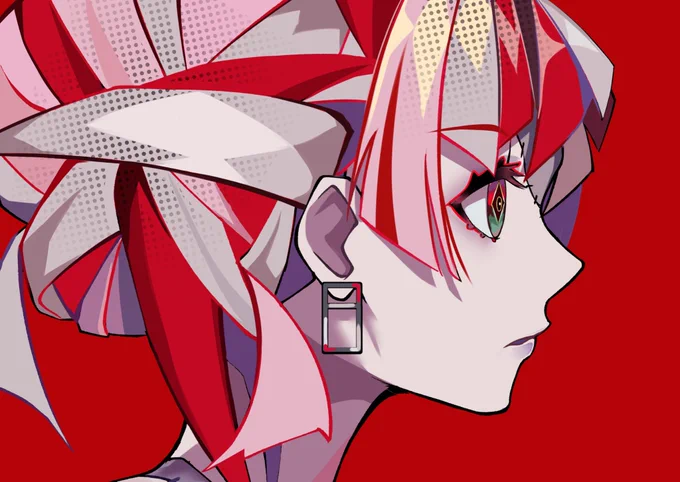 Summary of recent Kureiji Ollie's beautiful face. #graveyART #DigitalArtist 
