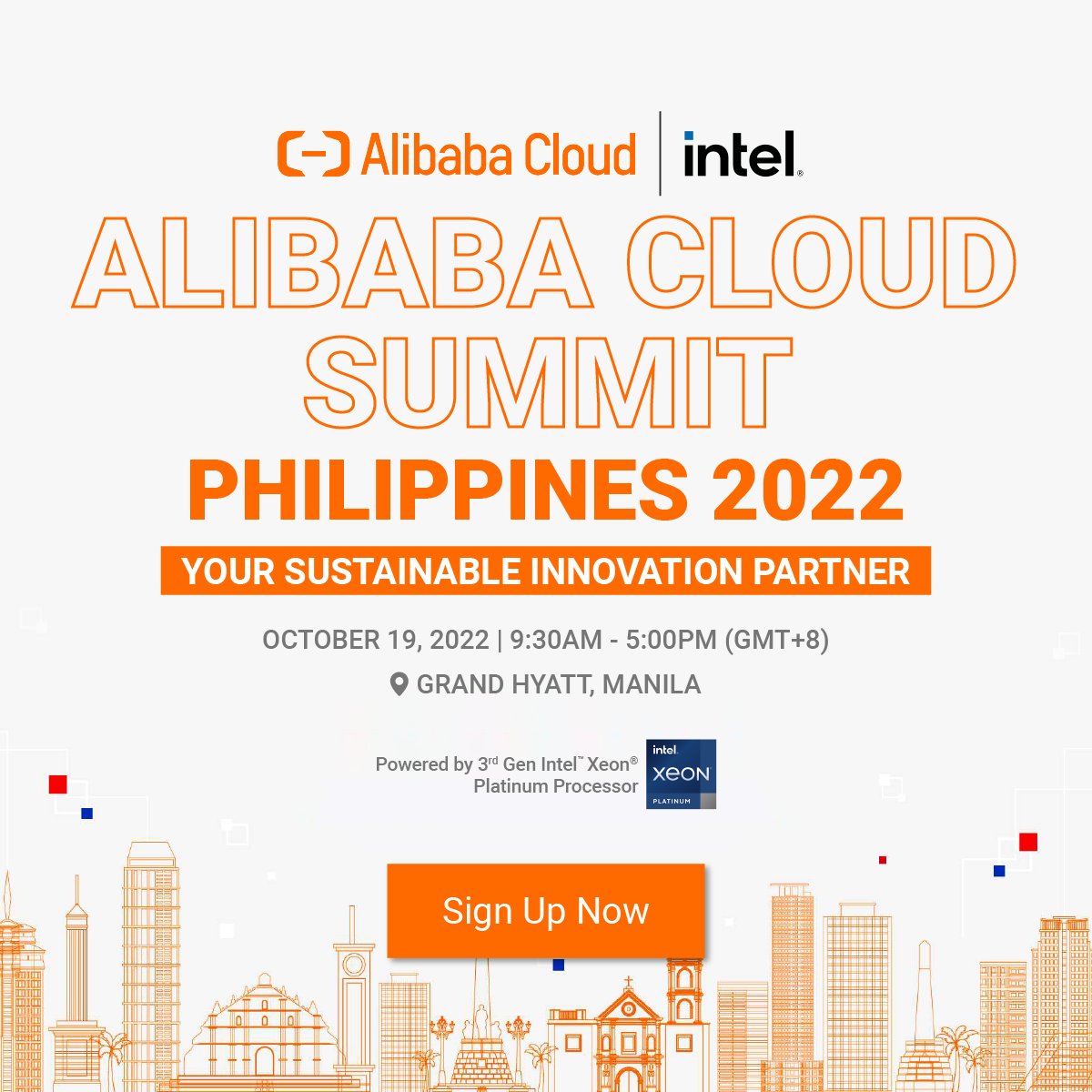 FintechSIN's tweet photo. The Alibaba Cloud Summit Philippines 2022 will focus on helping audiences gain a deeper understanding of the full spectrum of cloud technology that can be used to further grow and scale your business.  

Register here: https://t.co/ohsoToz5kZ @intel @alibaba_cloud #fintech https://t.co/WOiSjKGkQ4