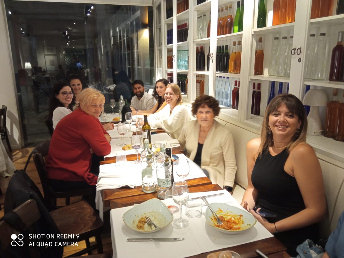 supportgirona's tweet photo. A @EASPD_Brussels sempre volem combinar bé treball, continguts (en aquesta visita d'estudi dins #LighthouseNetwork treballem sobre autisme, serveis de suport i accessibilitat cognitiva) i també relacions humanes entre membres. Visitar Girona i compartir un bon sopar hi ajuda! https://t.co/cvp3EEwGIF