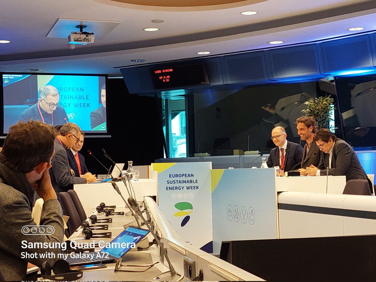 Nevin_al's tweet photo. Now: let's talk about Greening the pipelines and the role of #biomethane in the #energytransition #eusew2022 @European_Biogas https://t.co/7VIHqFYoAq