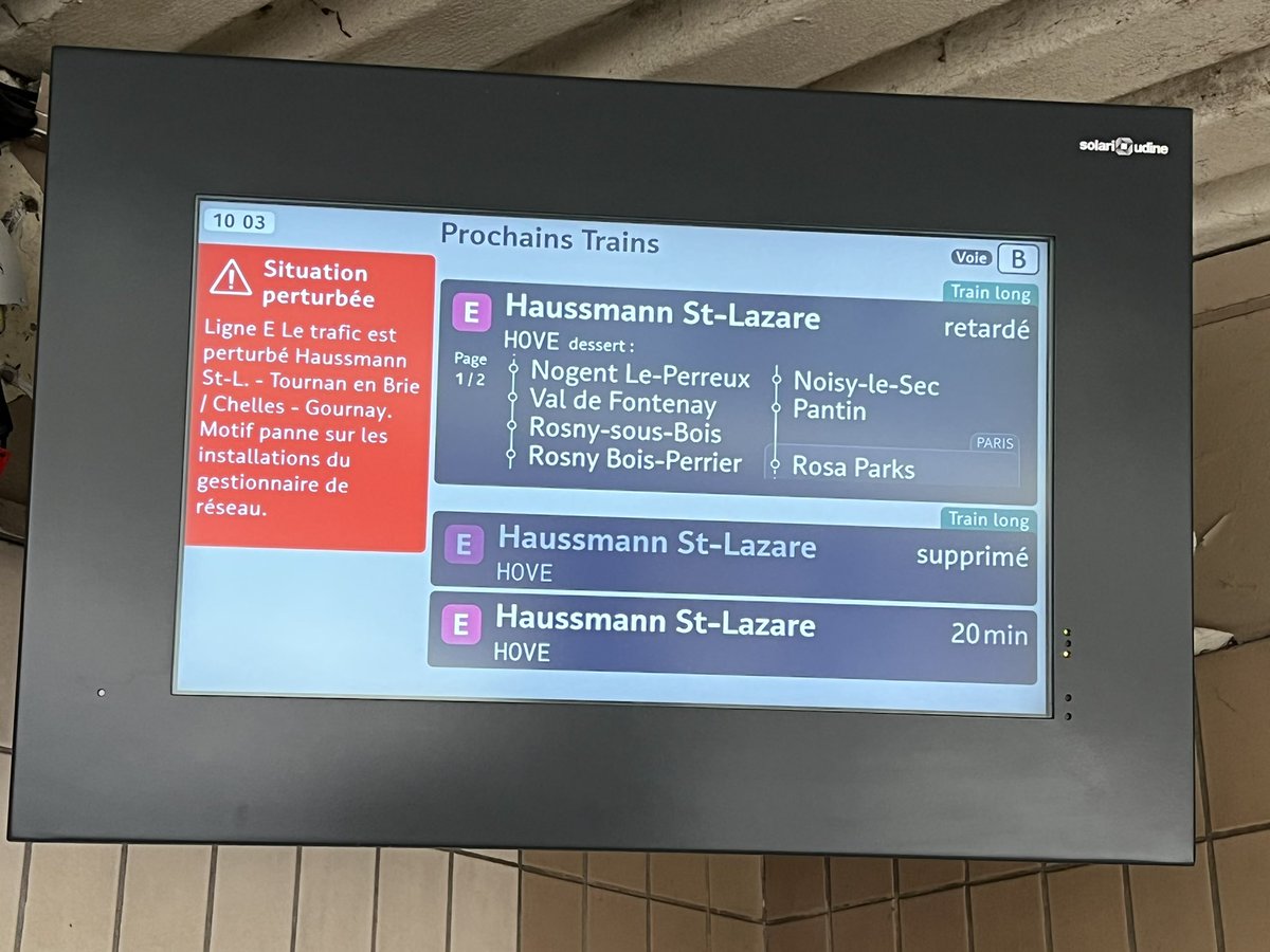 Bonjour <a href="/SNCF/">❌</a> <a href="/IDFmobilites/">IDF Mobilités</a>, après 30 minutes d’attente, voilà les informations transmises… FRANCHEMENT?!?
