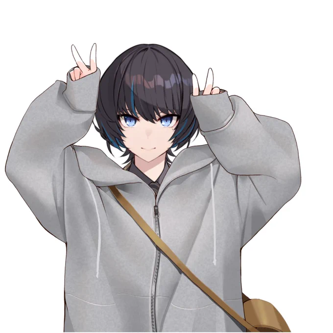 大人の服を着た子どもみたいになった、、、 